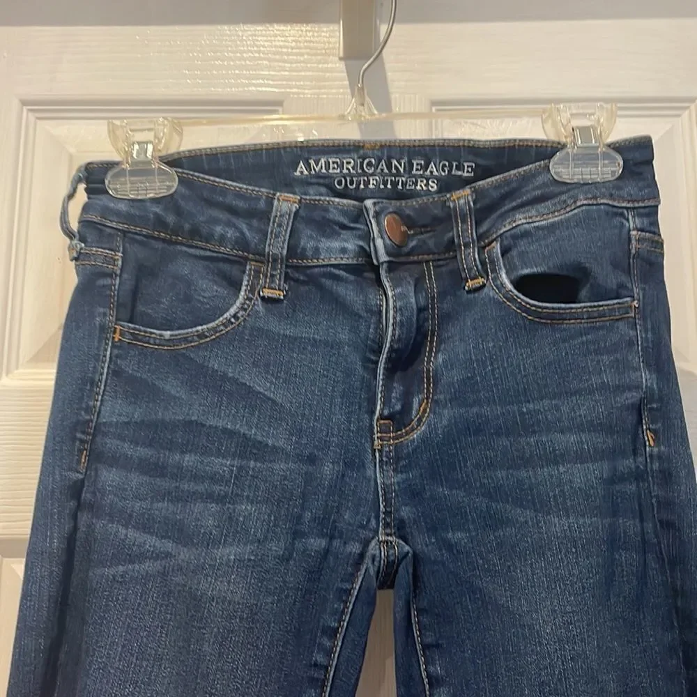 AEO jegging jeans SZ 2 regular